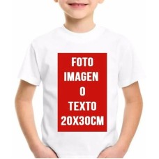 Remeras de Niño Personalizadas, con diseño a elección